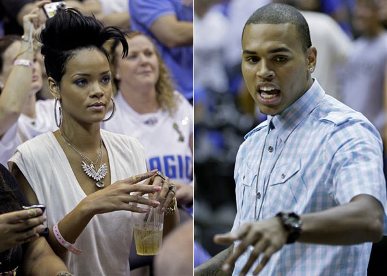 Chris Brown e Rihanna vo a jogo de basquete, mas no se fal . Tudo sobre a Estrelachris brown