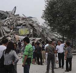 Terremoto na China destruiu quase 5,5 milhes de imveis