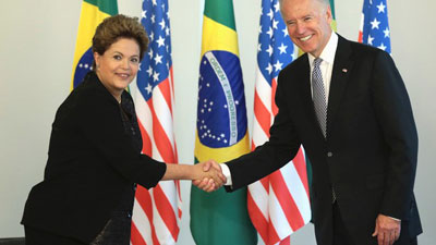 Joe Biden diz que o Brasil mostra que a democracia leva ao desenvolvimento