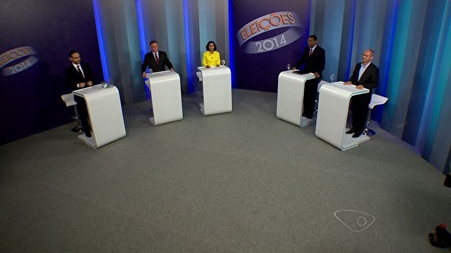 Candidatos ao governo do ES participam de debate da TV
