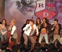 Show do conjunto RBD em Vitria