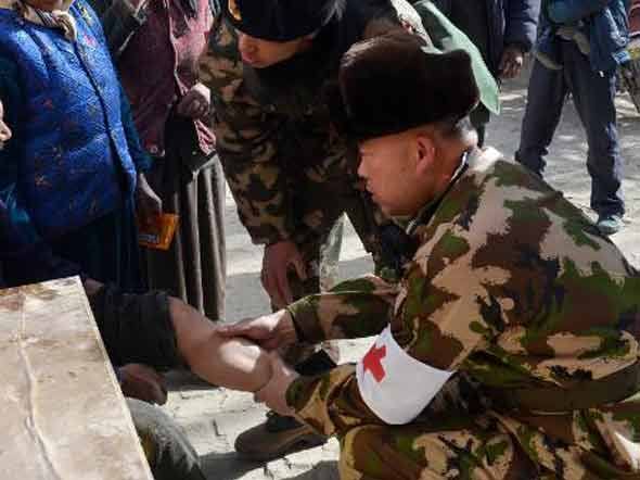 Na China Terremoto deixa 23 feridos e 21 mil deslocados 