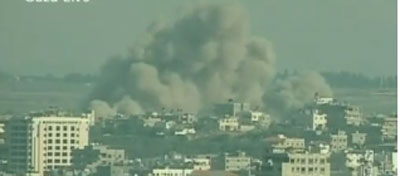 Tropas israelenses avanam sobre a Cidade de Gaza