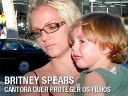 Britney Spears toma medidas de segurana 