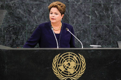 Discurso de Dilma na Assembleia da ONU tem destaque na imprensa internacional