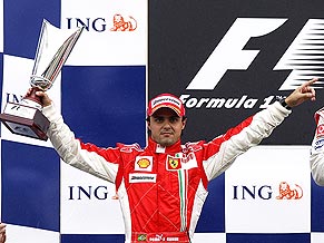  Hamilton  punido e  Massa  o vencedor do GP da Blgica!