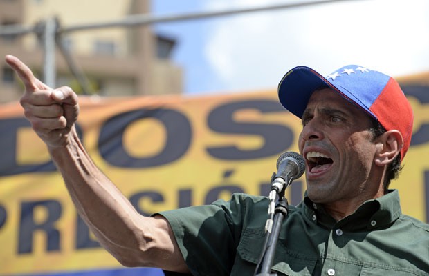 Sada de Maduro no acabaria com problemas da Venezuela, diz Capriles