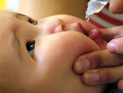 Campanha contra a poliomielite em Maratazes 
