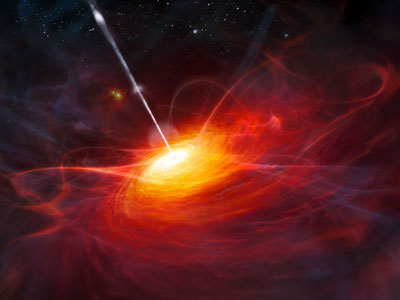 Astrnomos detectam quasar mais distante j encontrado 