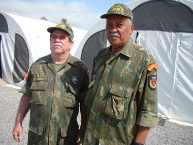 Veteranos participam da ACISO em Maratazes. 