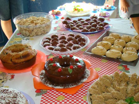 Curso de pes e biscoitos em Maratazes.