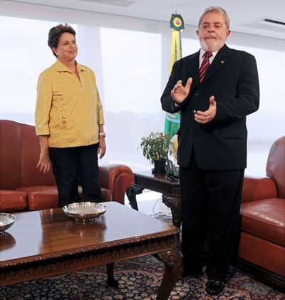 Lula diz que fez sugesto de nomes para governo de Dilma