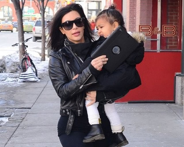 Kim Kardashian revela que sua filha, de apenas 2 anos, j  