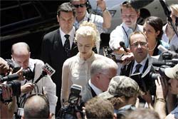 Presena de Nicole Kidman pra tribunal em Sydney