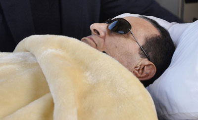 Sade de Mubarak piorou muito na cadeia, diz agncia oficialno Egito