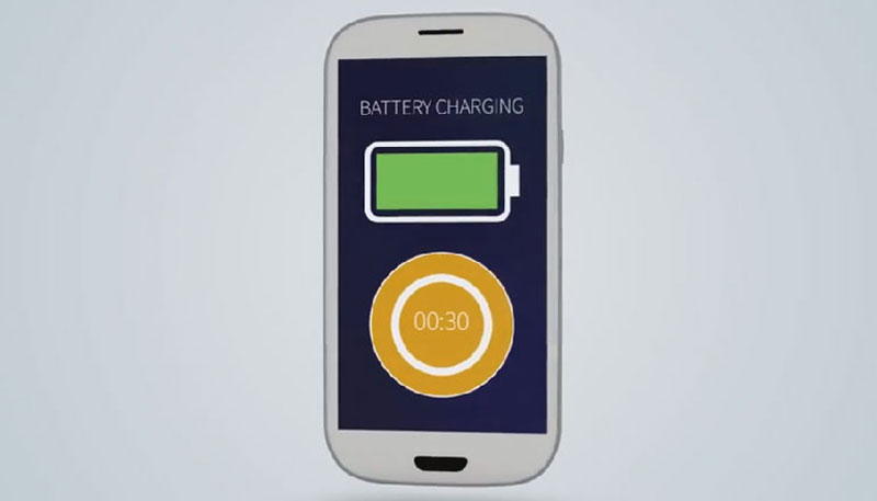 Nova tecnologia promete carregar a bateria do smartphone em 