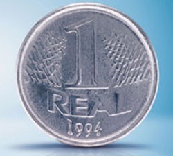 nica fora de circulao, moeda original de R$ 1  negociada a R$ 10