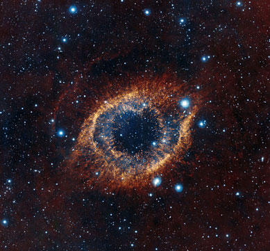 Telescpio revela detalhes de nebulosa em formato de 