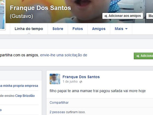Suspeito de matar mulher no Rio anuncia crime em rede social