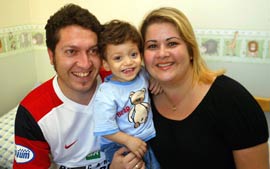 Menor beb do Brasil completa dois anos saudvel.