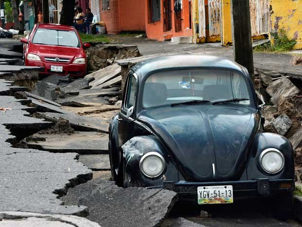 Tempestade tropical Dolly provoca estragos no Mxico
