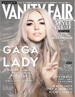 Lady Gaga na Vanity Fair inglesa