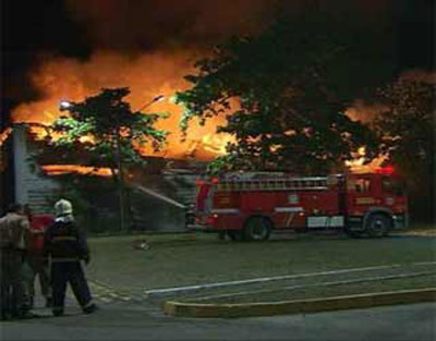 Incndio no Frum de Olinda destri material de mais de 160 comarcas