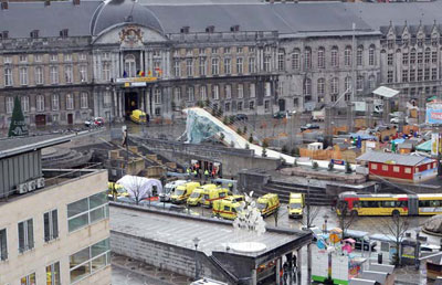 Ataque deixa 4 mortos e 75 feridos em praa principal de cidade belga