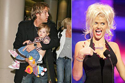 Filha de um ano fica com toda fortuna de Anna Nicole Smith.