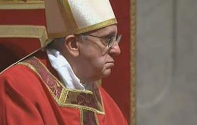 Papa Francisco pede a cristos que combatam o mal com o bem 