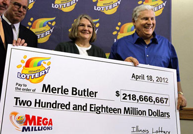 Casal de aposentados ganha US$ 111 milhes lquidos na loteria dos EUA