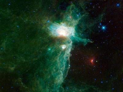 Telescpio espacial da Nasa flagra famlia de nebulosas na Via Lctea