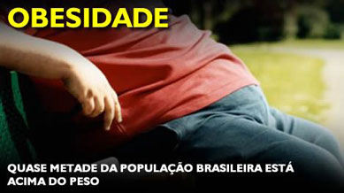 Quase metade da populao brasileira est acima do peso, diz Sade 