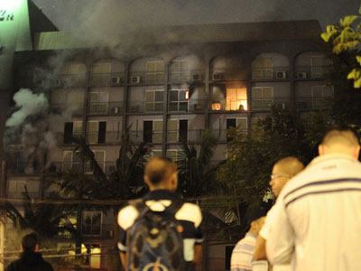 Polcia investiga se incndio em hotel de So Bernardo foi criminoso  