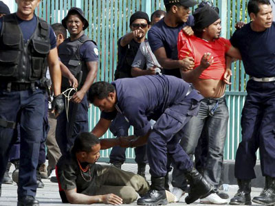 Polcia restabelece segurana no Timor-Leste aps distrbios