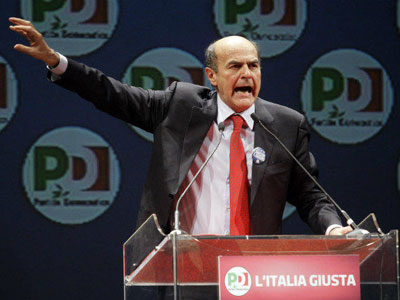 Itlia: Bersani descarta governo de coalizo com Berlusconi 