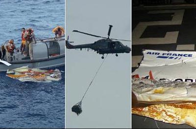 Marinha e Aeronutica anunciam localizao de mais 3 corpos