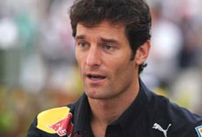 Webber  o melhor do treino livre do GP da Coreia do Sul