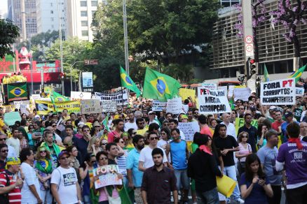 SP  palco de novo ato anti-Dilma