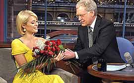 David Letterman pede desculpas a Paris Hilton.