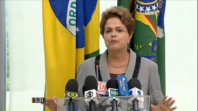Dilma afirma que 
