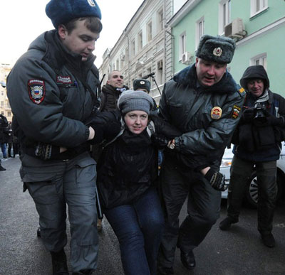 Sociedade civil russa sofre maior represso desde o fim da URSS  