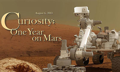 Aps um ano em Marte, sonda Curiosity muda nossa viso do sistema solar