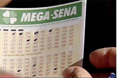 Confira as dezenas sorteadas na Mega-Sena