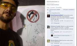 Policial  suspenso por usar foto de Dilma como alvo de tiro