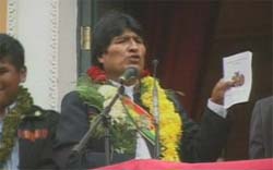 Morales acusa oposio de planejar um golpe de estado