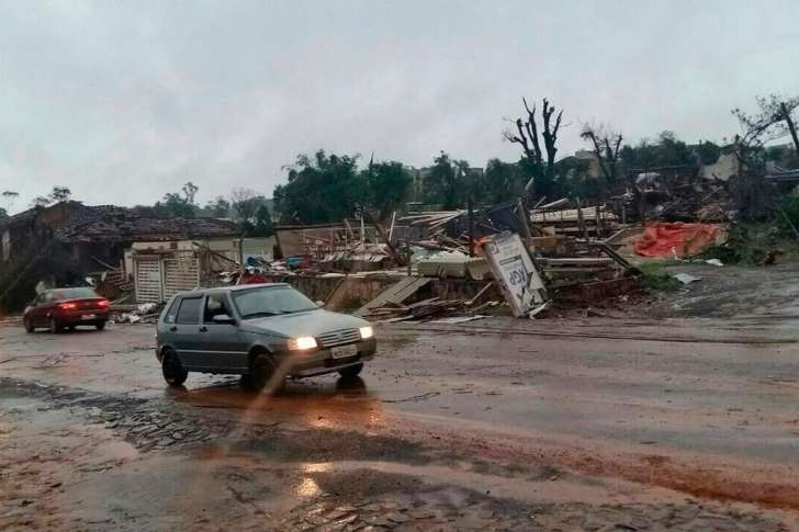 Morre quarta vtima do tornado em Xanxer