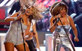 Tina Turner e Beyonc arrasam no Grammy