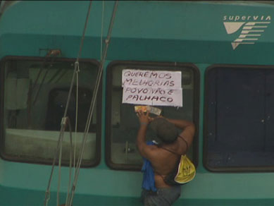 Trens voltam a apresentar problema operacional nesta tera-feira no Rio.