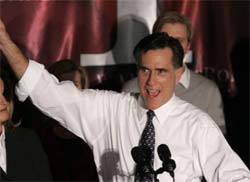 Mitt Romney fortalecido aps vencer as primrias republicana